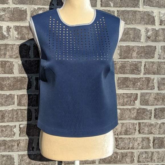 Clover Canyon Tops - *$10 SALE* Clover Canyon Perforated Neoprene Top